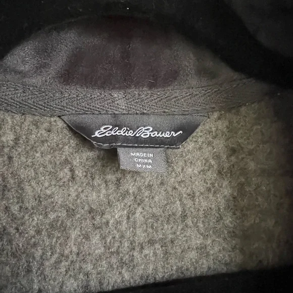 Eddie Bauer Sweater Fleece Men’s Medium New w/tags - Picture 5 of 8